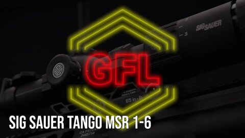 SIG SAUER TANGO MSR 1-6X ( Solid Budget LPVO)