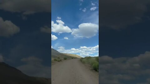 Another 60 seconds of dirt road riding