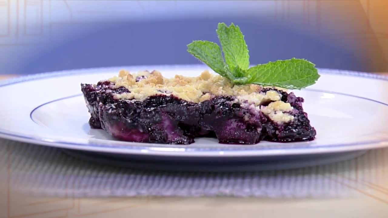 What's for Dinner? - Warm Blueberry Cobbler