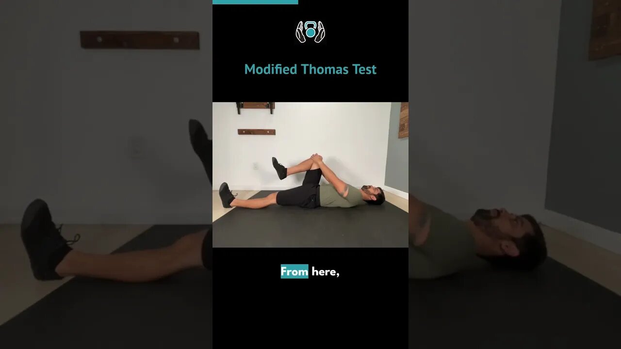 How To Perform The Modified Thomas Test