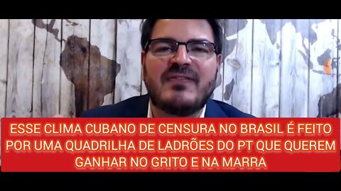 A CENSURA CUBANA APLICADA HOJE NO BRASIL È FEITA POR CRIMINOSOS DO PT, STF QUE QUERM GANHAR NO GRITO