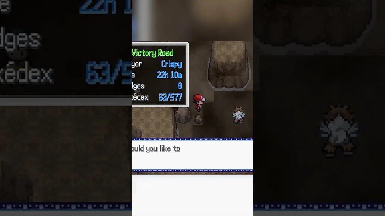 Welp I found Entei in Pokemon - Infinite Fusion #pokemon #trending #gaming #viral #shorts #nintendo