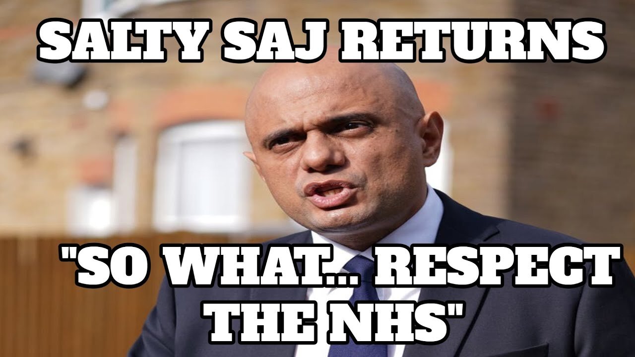 Sajid Javid Has A Meltdown After Question From The Public & Demands They Respect The NHS