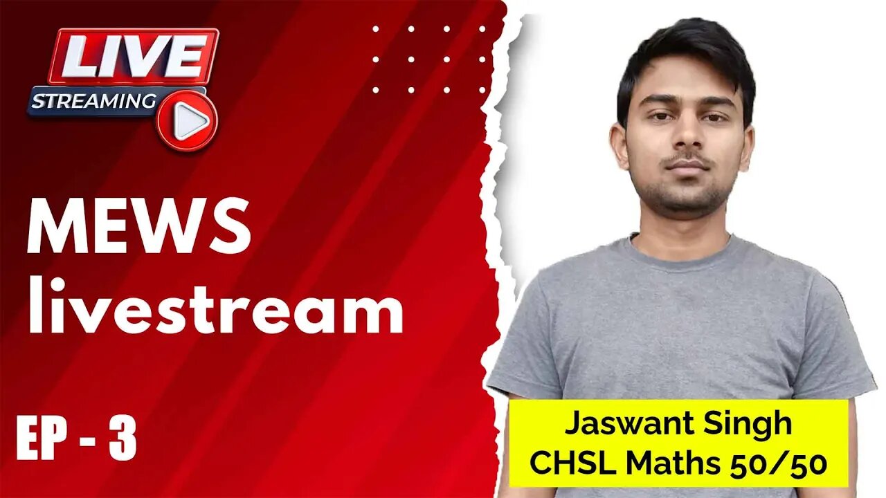 Solving SSC QUIZ on Live on @BYJUSExamPrepTeaching #ssc #quiz #mews