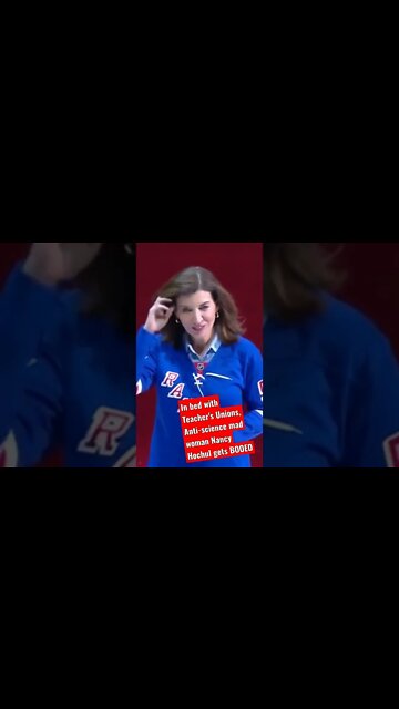 Nancy Hochul gets booed at Madison Square Garden. Deservedly so...