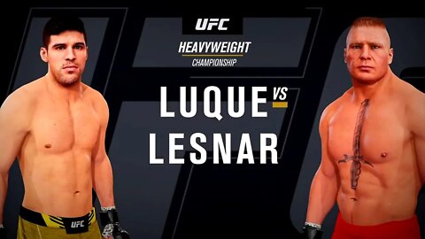 EA Sports UFC 4 Gameplay Brock Lesnar vs Vicente Luque