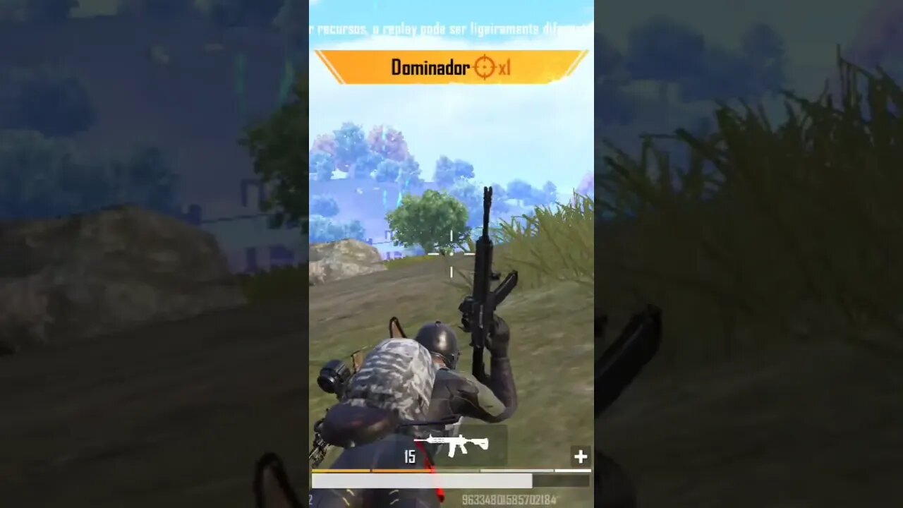 Ganhando a Partido na estratégia. Jogando PUBG Mobile.