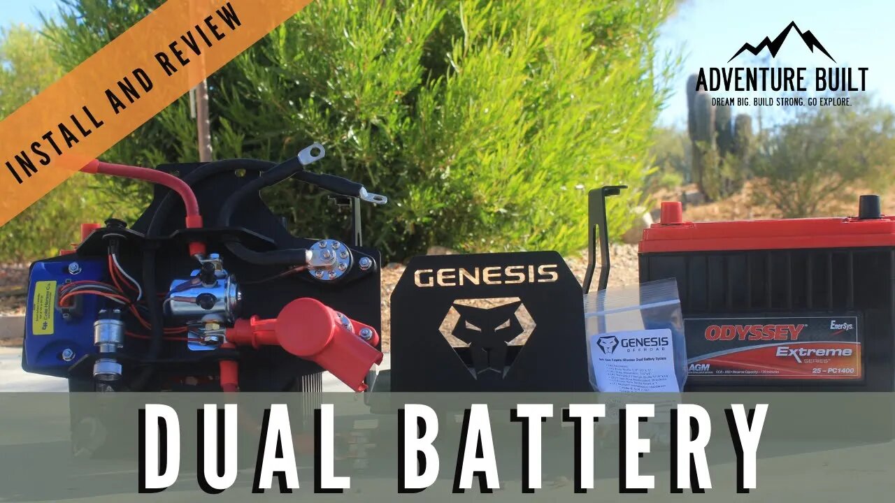 EASIEST DUAL BATTERY SETUP - TOYOTA 4RUNNER - GENESIS OFFROAD