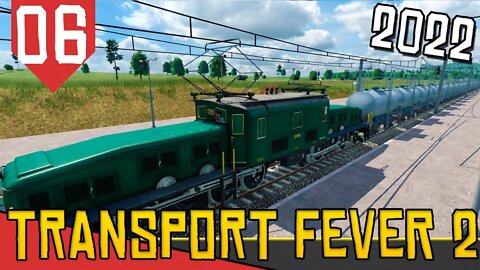 Um trem GIGANTE - Transport Fever 2 #06 [Gameplay Português PT-BR]