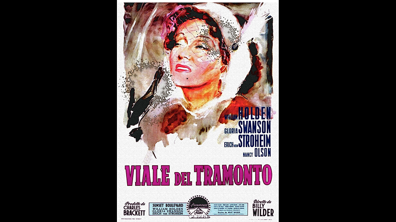 #1950 “VIALE DEL TRAMONTO” con William HOLDEN, Gloria SWANSON, Erich VON STROHEIM = Regia di Billy WILDER = “🛑#IL GIORNO CHE LASCIAMO PASSARE 'INUTILMENTE' A VOLTE SI RIEMPIE DI RICORDI...”😇💖🙏 =CIASCUNO SI FACCIA 2 CONTI=