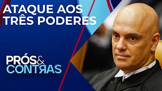 Moraes vota para tornar réus outros 200 denunciados nos atos de 8 de janeiro | PRÓS E CONTRAS