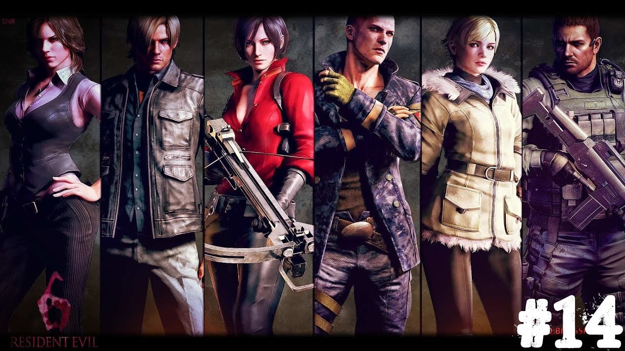 Resident Evil 6 |14| Après le t-rex, la mouche