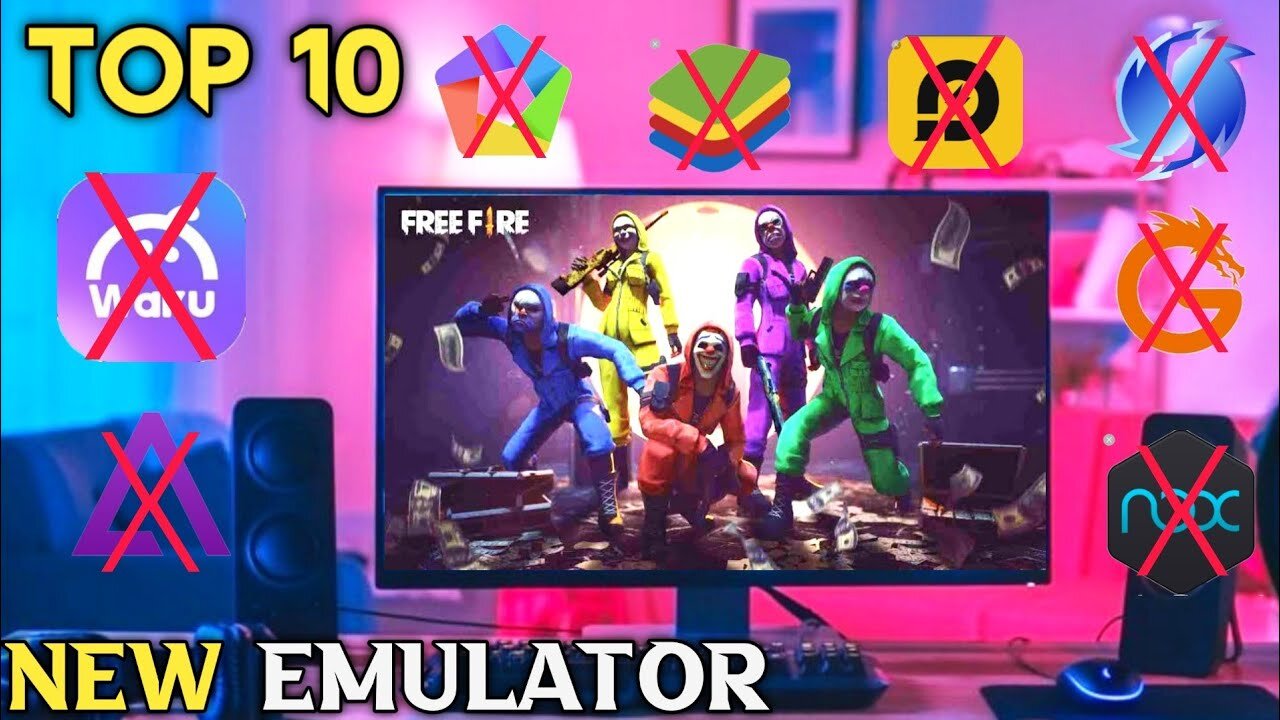 Free fire Top 10 Emulator