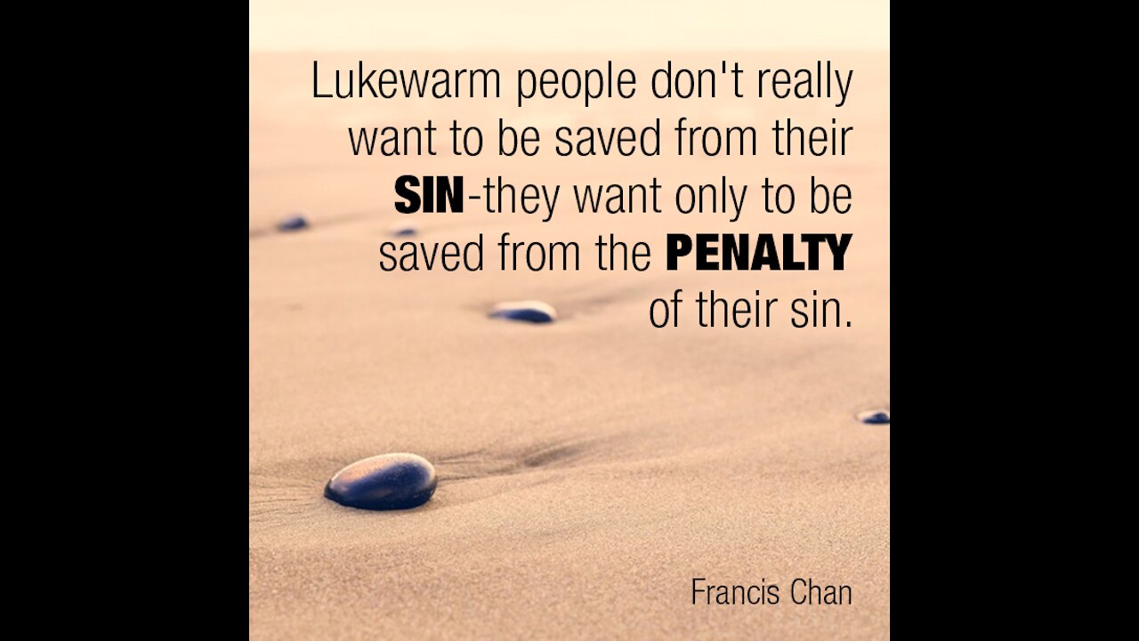 Follow: if you confessed Christ but do not follow Him, You are a lukewarm Christian