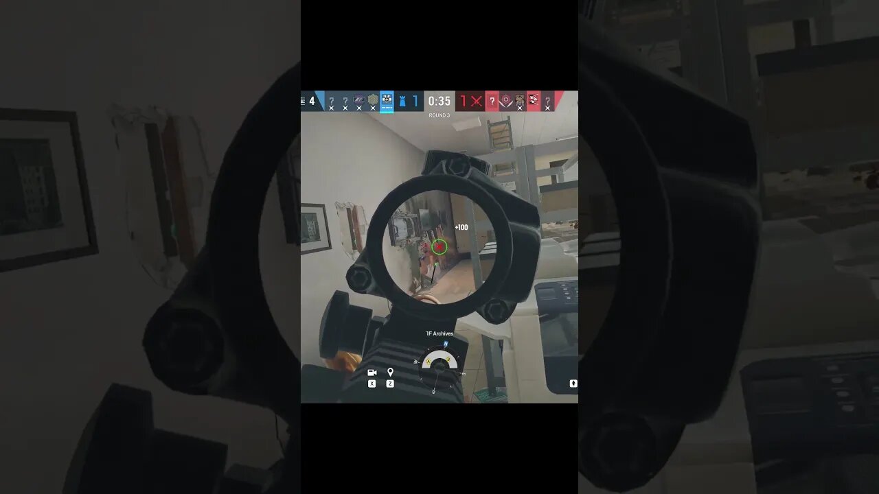 HOW TO 1V5 ACE CLUTCH - Rainbow Six Siege #shorts #rainbowsixsiege #r6 #siege