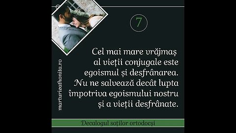 Decalogul sotilor ortodocsi