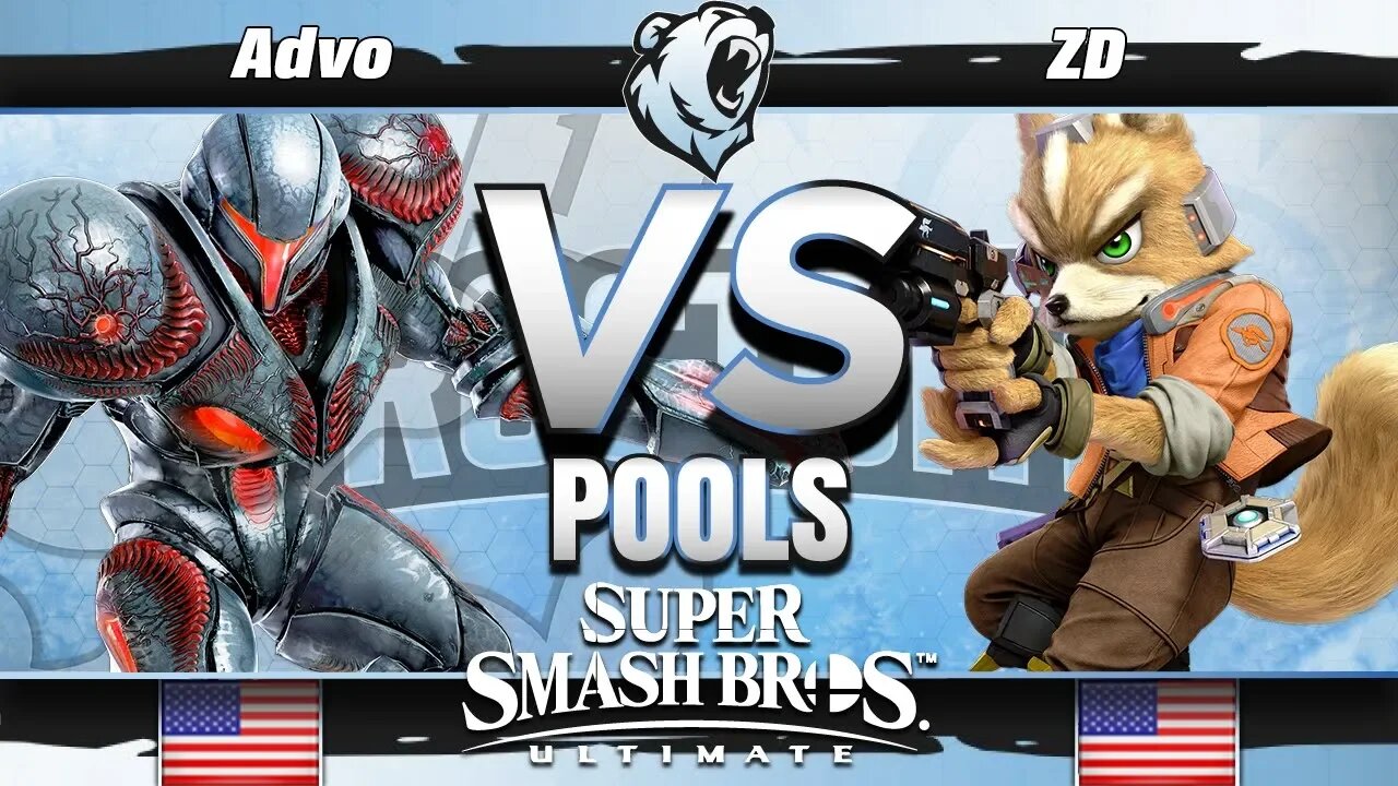 Advo (Dark Samus/Game & Watch) vs. Demise | ZD (Fox/Wolf) - Phase 2 Pools - Frostbite 2019