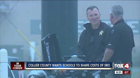 Collier County wants district to share costs for school resource officers