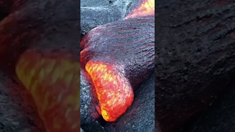 Lava flow time lapse