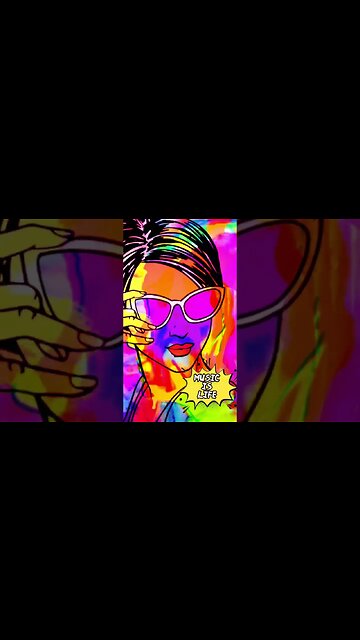 🎥🎶🎨🪬Music is life visual art animation #visualart #artwork #animation #nftarttalk #digitalart
