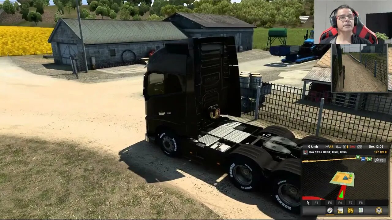 EURO TRUCK SIMULATOR 2 IBÉRIA DLC# ENTREGA DE UM TRACTOR DE LAGARTAS