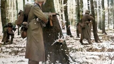 Muito frio na batalha de Ardenas