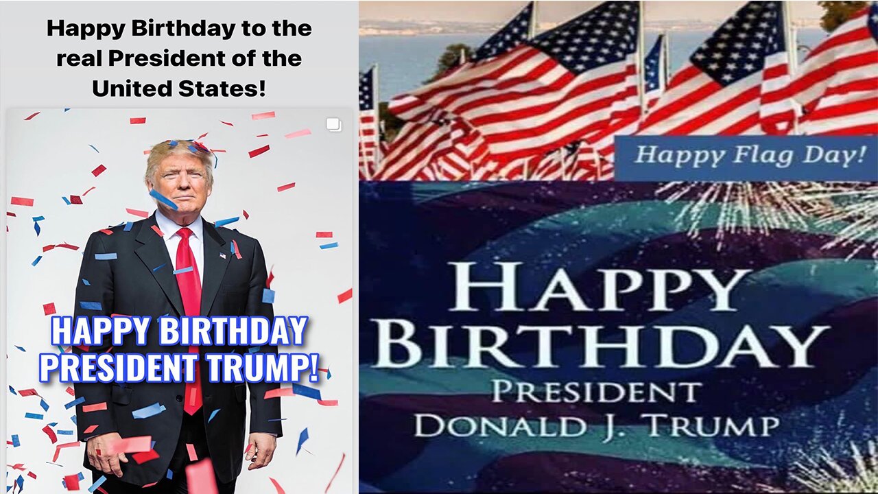 Love And Admire For Many Reasons President Donald J. Trump On His Birthday