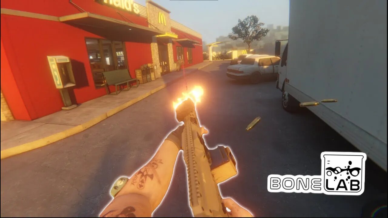 MCDONALDS RAID - BONELAB VR