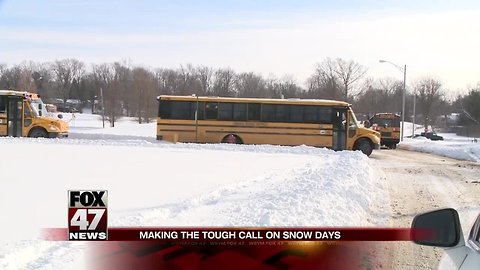 Ahead of storm, some schools already at snow day limit