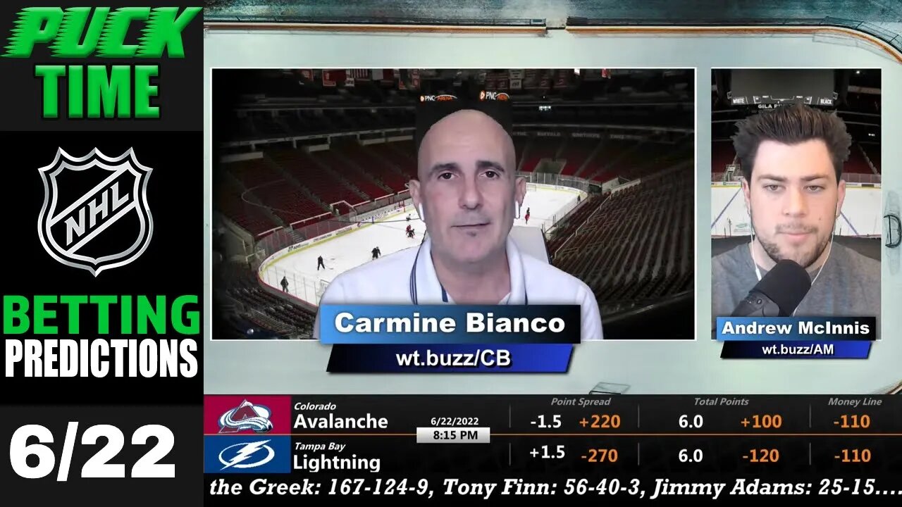 Stanley Cup Finals | Lightning vs Avalanche Game 4 Prediction and Odds | Puck Time June 22