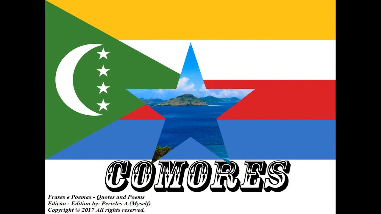 Bandeiras e fotos dos países do mundo: Comores [Frases e Poemas]