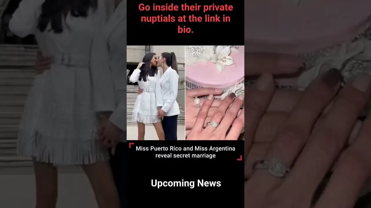 Go inside their private nuptials at the link in bio. #shorts #news