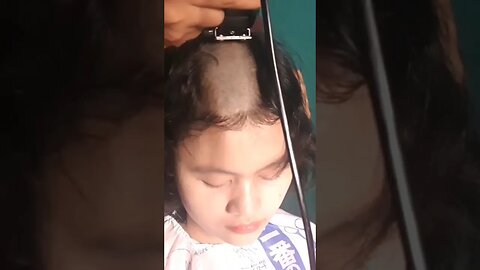 forced headshave haircut beautiful girl || part 1