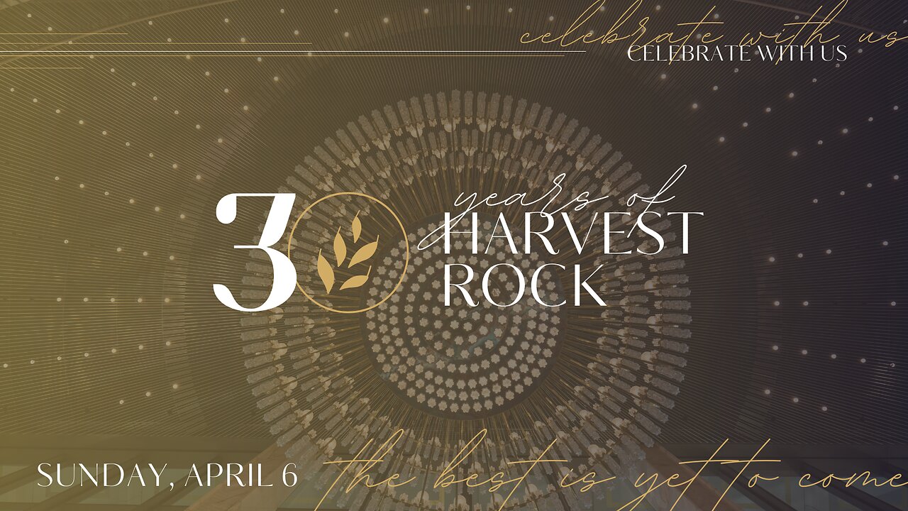 Harvest Rock Church LIVE | Sunday Service