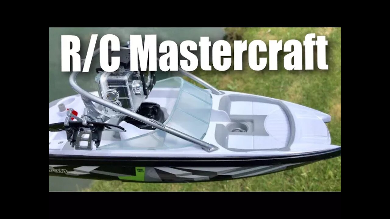 17" R/C Radio Control Mastercraft Ski Boat Review