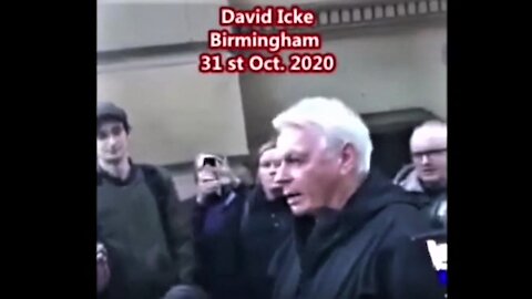 Das haben die Regierungen vor: Hört dazu David Icke, Birmingham aus Großbritanien 31.10.2020