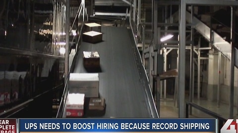 UPS hiring 1,100 new jobs in Kansas City for holiday help