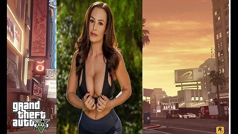 Lisa Ann as GTA 5 character Ai Generated