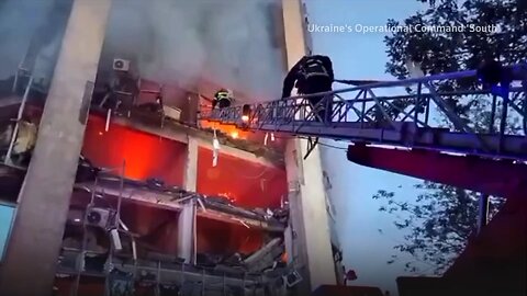 Russia attack Ukraine’s Danube port