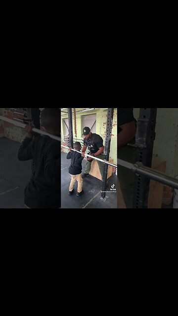 Officer Lamar Harris is building strong bonds with the local youth of Core City Fitness...