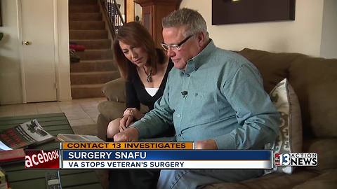 Surgery snafu: Veteran's surgery stopped by VA moments before entering operating room