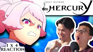 🚂🚂💨 𝕆ℕ𝔼-ℙ𝕌ℕℂℍ 𝔾𝕀ℝ𝕃 | Gundam Witch from Mercury EP4 Reaction | "Unseen Trap"