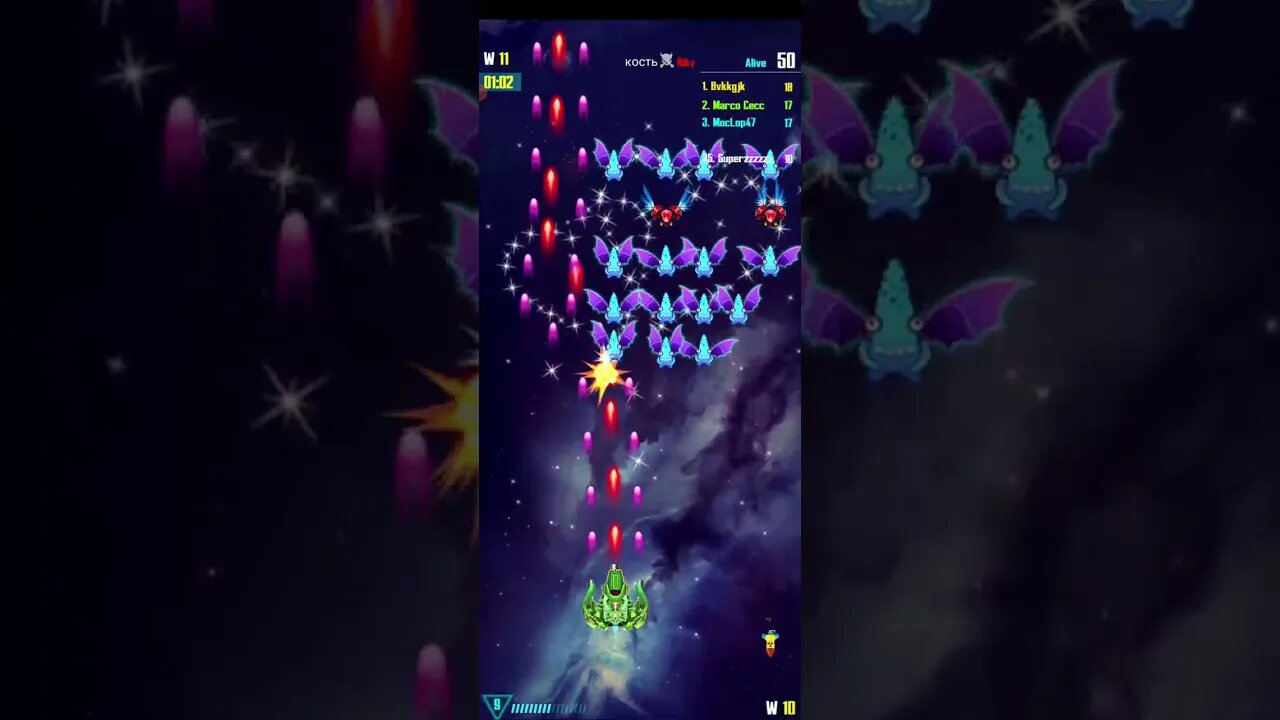 Galaxy Attack Alien Shooter - PVP Survival 1 VS 100 (16 February 2023)