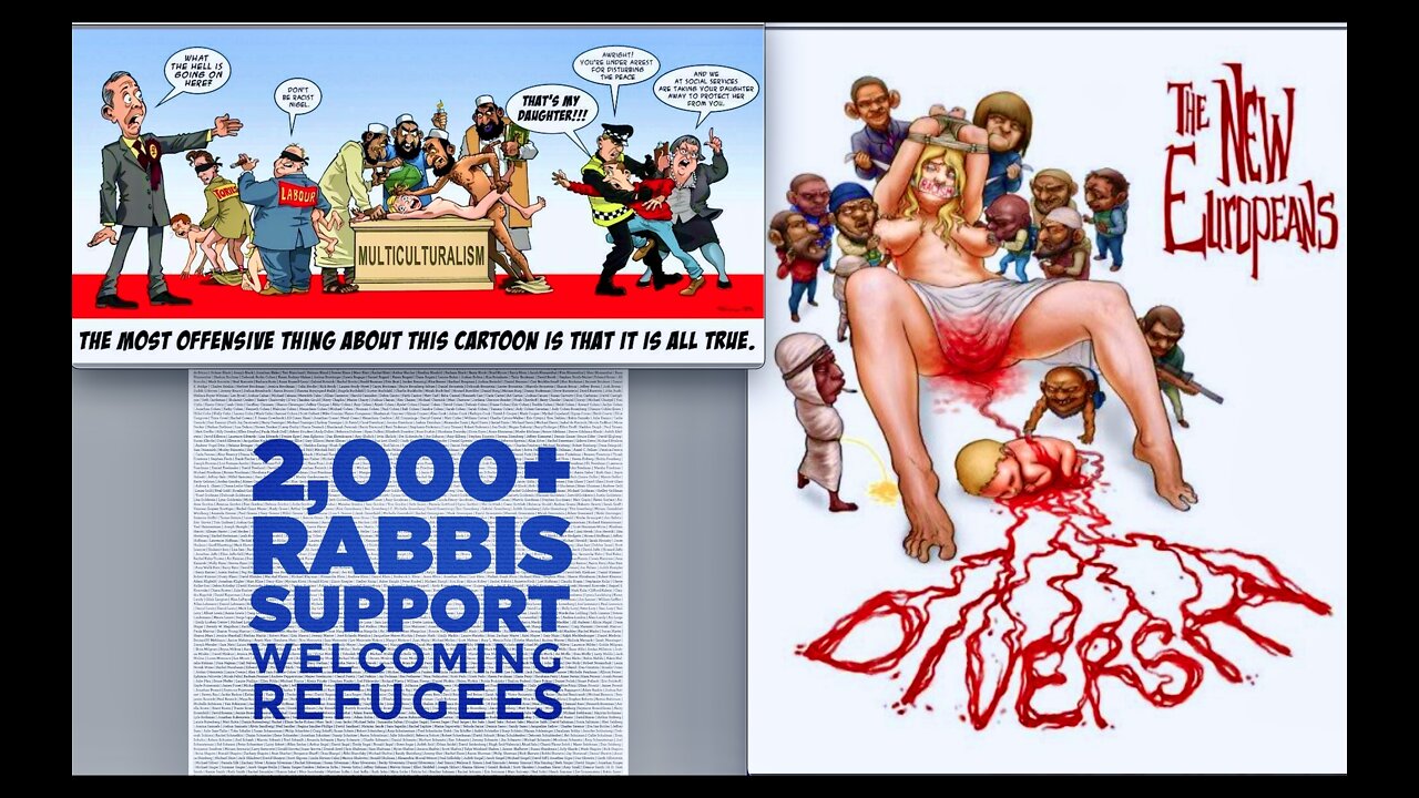 Jews For Refugees Explain Why They Bring Millions Of Muslim African Immigrants To EU USA Not Israel