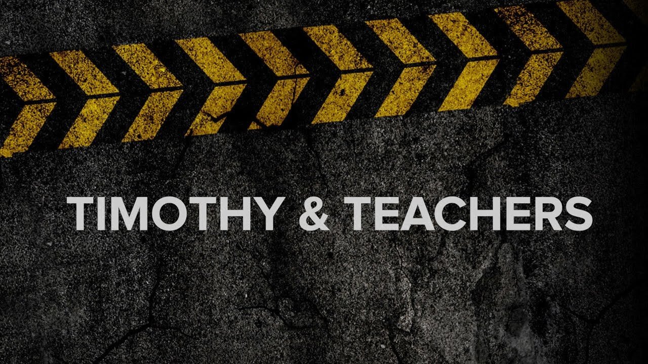 Timothy and Teachers - High Speed Luke