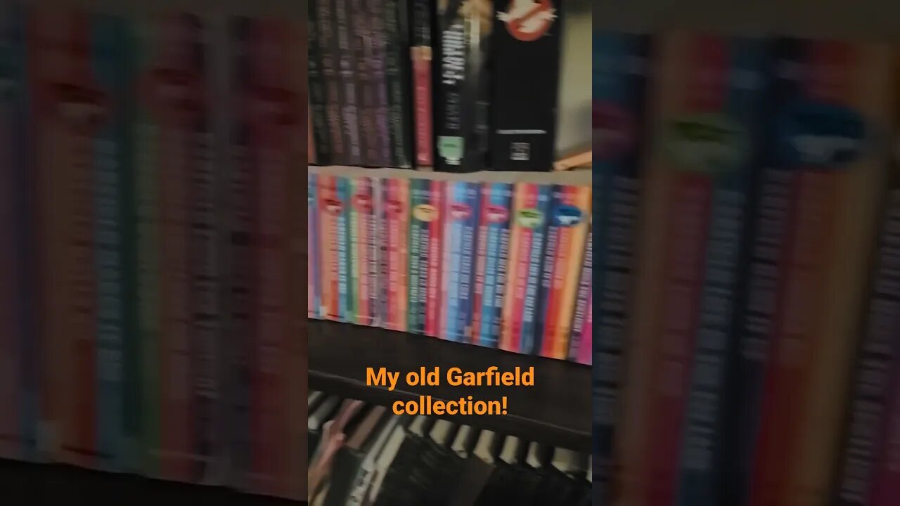 My Old Garfield Collection #nostalgia #short