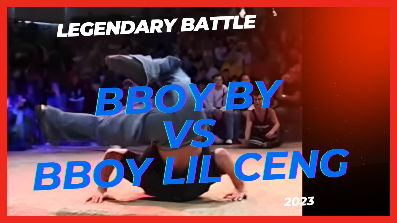 BBOY BY VS BBOY LIL CENG | LEGENDARY BATTLE | TEMPLE O STYLE