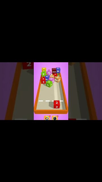 2048 chain cube gameplay 14