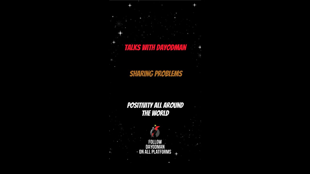 Sharing Problems #dayodman #motivation #eeyayyahh #share #problem