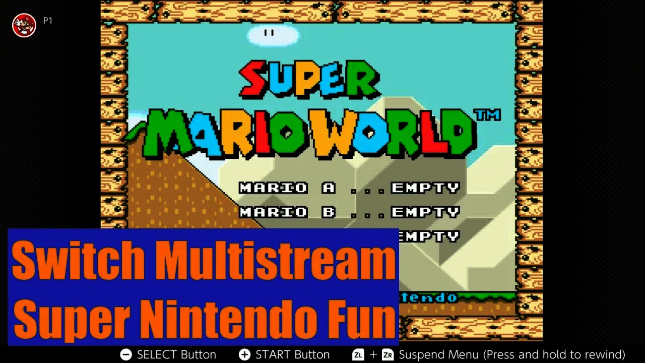 Switch Multistream | Super Nintendo Fun